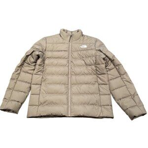 NWT North Face Men's M Aconcagua 3 Jacket Falcon Brown Down Puffer Coat
